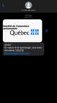 sms frauduleux imitant SAAQ