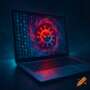 Illustration d'un virus informatique prenant le contrôle de votre ordi